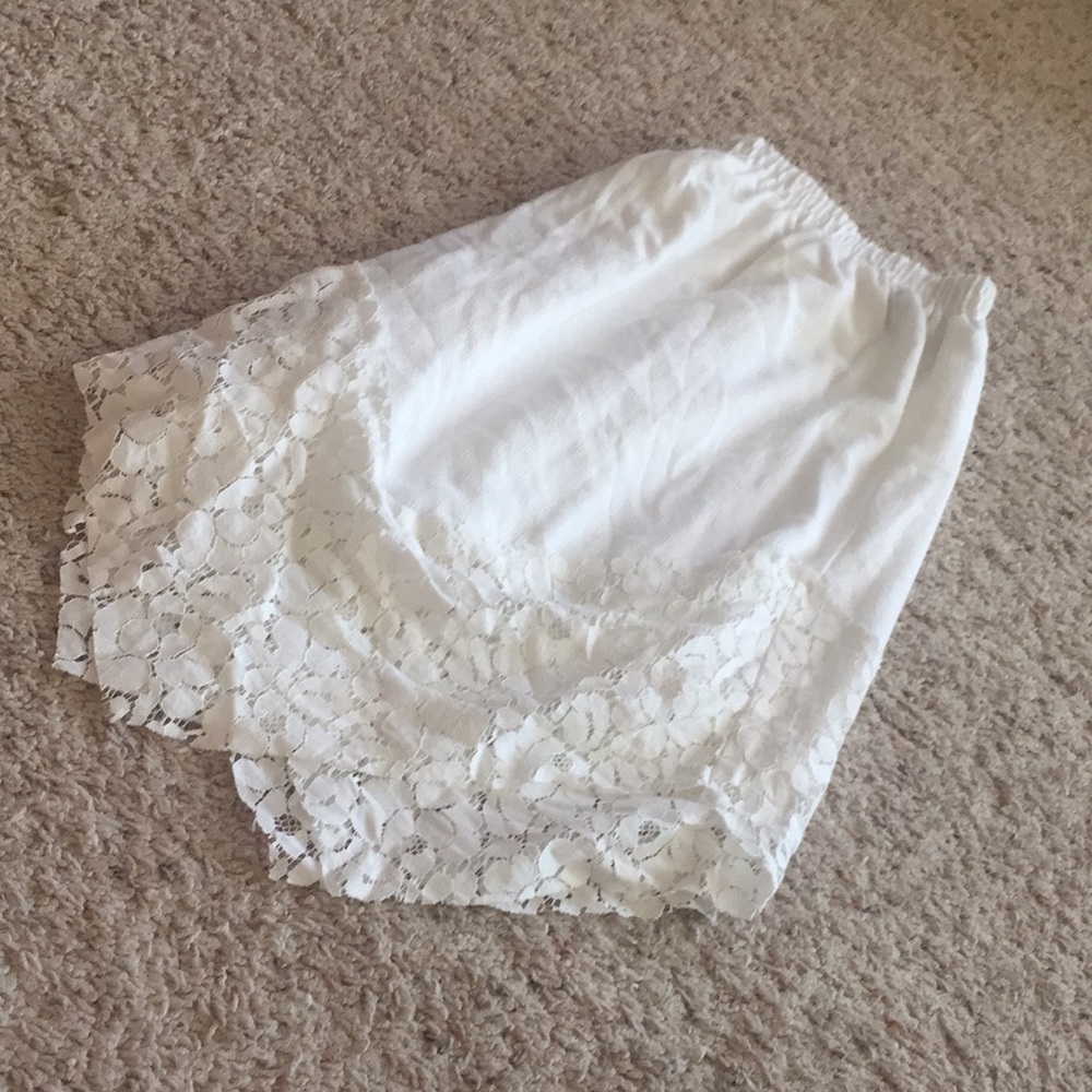 White skirt